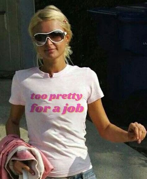 Too Pretty for A Job Y2K Tee Y2K Baby Tee Paris Hilton Tee - Etsy