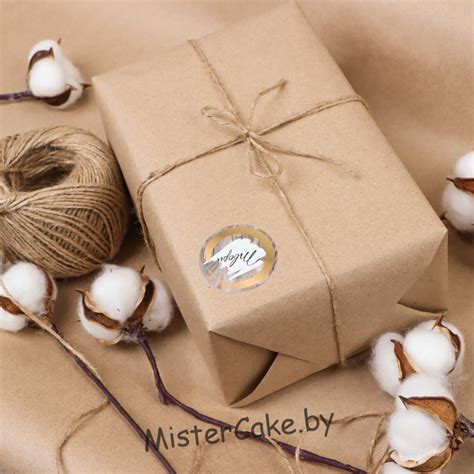 Бумага упаковочная крафт без печати, 70 г/м² ,0,72 х 10 м | Mistercake.by
