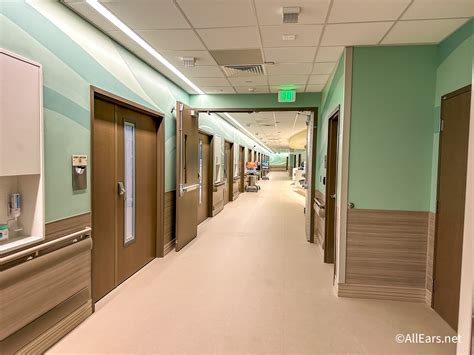 Advent Health ER Flamingo Crossing Disney World hallway 1 - AllEars.Net