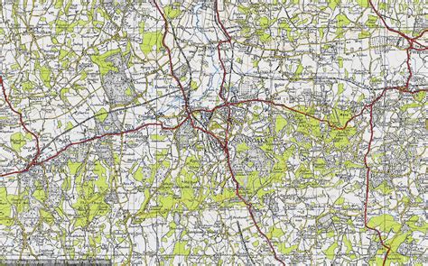 Historic Ordnance Survey Map of Sevenoaks, 1946