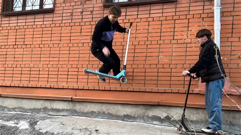 vlog: трюки на самокате - YouTube