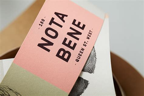 Nota Bene on Behance