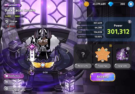 Dark Cacao Cookie should get a buff : r/CookieRunKingdoms