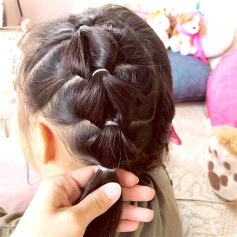 『ぎゃくりんぱのツインテールヘアアレンジ♡』 | プリンセス 髪型, 子供 髪 アレンジ, 髪型 編み込み