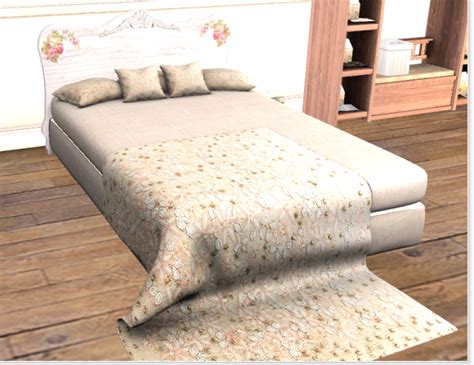 Second Life Marketplace - .:Bee Designs:. SCB Gacha Bed RARE