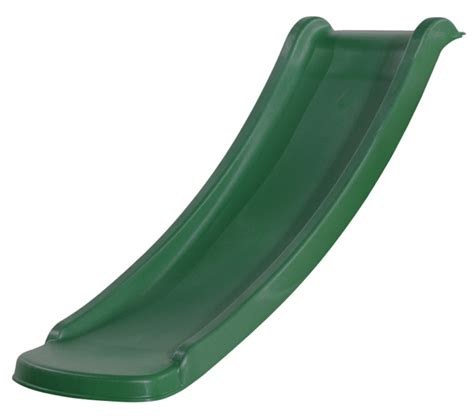 Горка детская пластиковая KBT Toba HDPE, скат для горки, зеленый ...