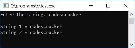 program  copy  string