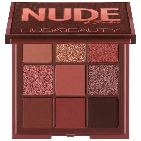 Huda Beauty Nude Obsessions Eyeshadow Palette Nude Rich Fards à Paupières