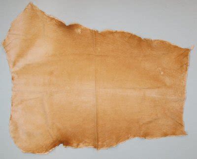 Buckskin and Leather : DEER - BRAIN TANNED (0780-0174) : hideandfur.com