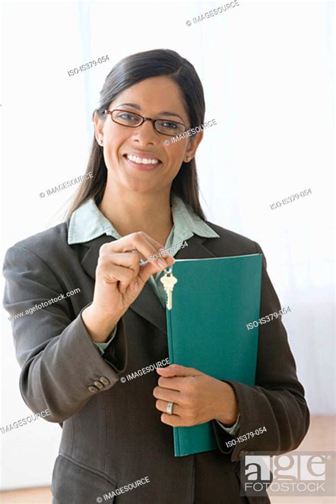 Female estate agent, Stock Photo, Picture And Royalty Free Image. Pic ...