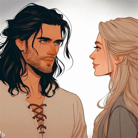 sera y nyktos in 2023 | Fantasy romance books, Manga hair, Fantasy romance