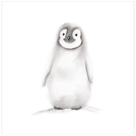 Emperor Penguin Sketch at PaintingValley.com | Explore collection of ...