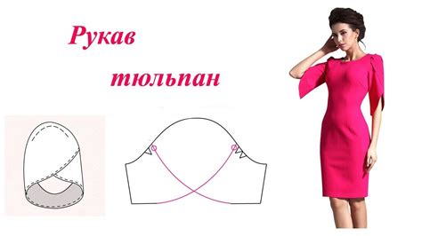 Как смоделировать рукав "тюльпан" - YouTube