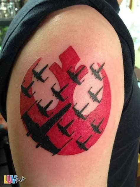 Star Wars Imperial Symbol Tattoo: Show Your Loyalty with This Iconic Design!