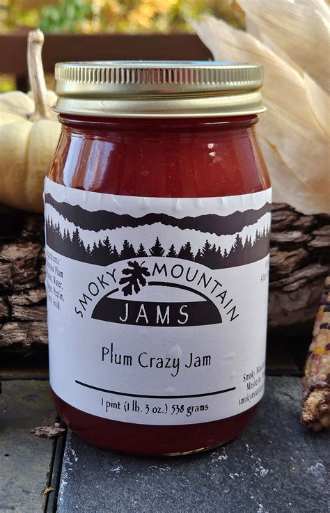 Homestyle Plum Crazy Jam – Smoky Mountain Jams