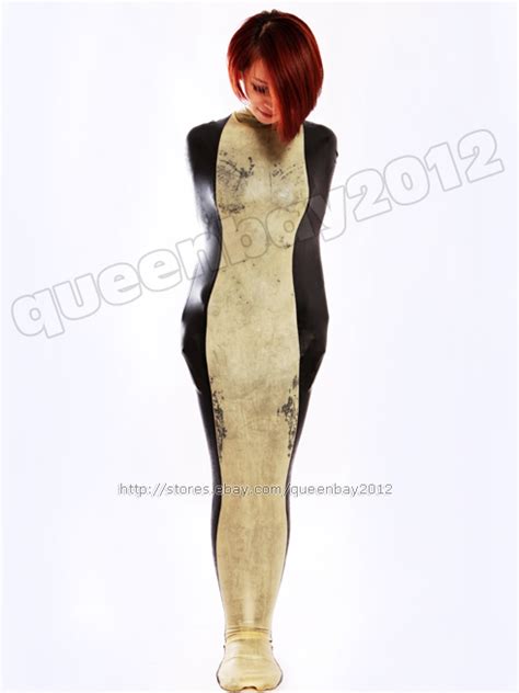 100%Latex Rubber Sleep Sack Sleeping Bag Bodybag Catsuit Zentai Suit ...