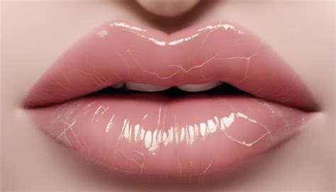 Premium AI Image | Dry cracked lips