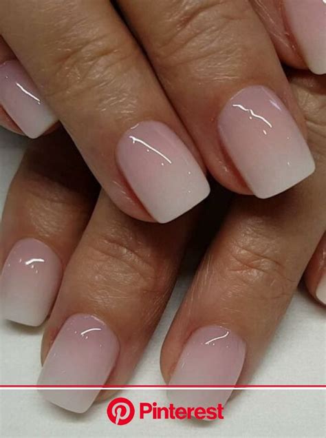top short ombre nails polyvore discover  shop trends