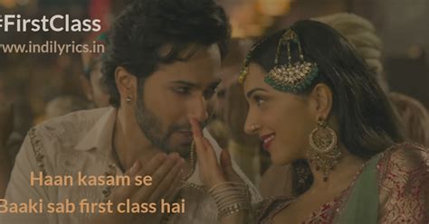 Baaki Sab First Class Hai | Kalank | Song Lyrics with English Translation and Real Meaning ...