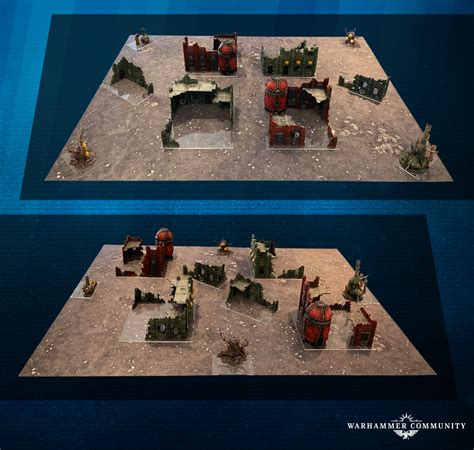 Here is the GW terrain layout, what would be the easiest way to make ...