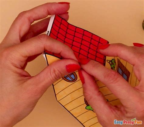 3D Printable Paper House Templates (Free Printable) - Easy Peasy and Fun