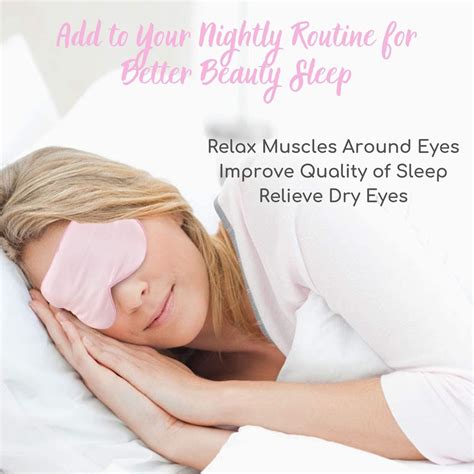 Heated Eye Mask for Dry Eyes - Stye Treatment and Relief for