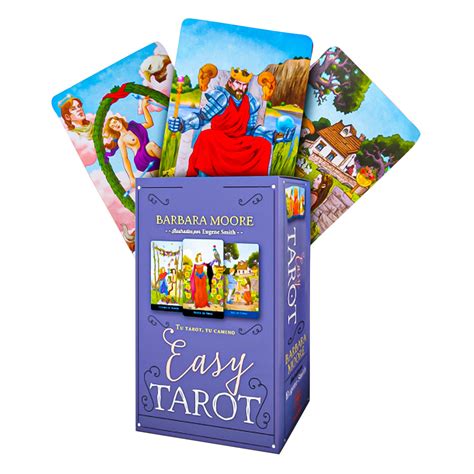 Cartas Tarot Easy Tarot Barbara Moore Principiantes - 78 Cartas - Rappi