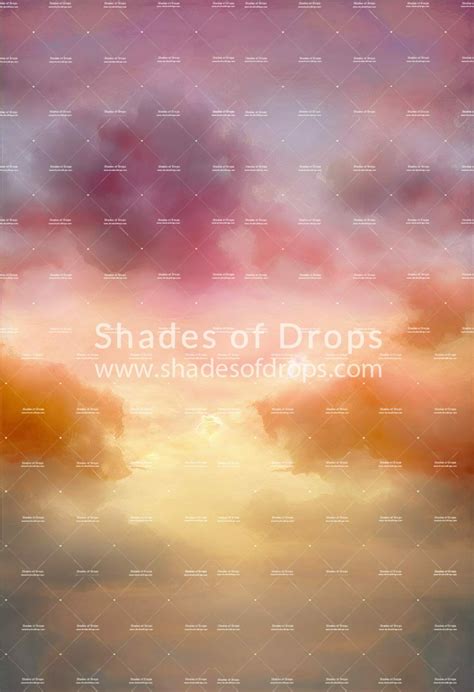 Sunrise Clouds - Shades of Drops