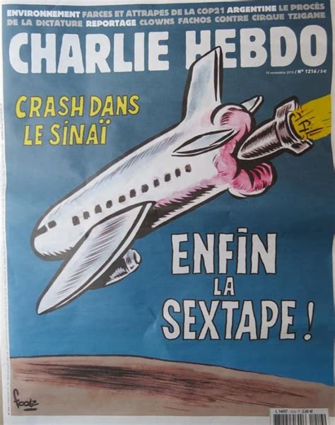Charlie Hebdo вновь поглумился над авиакатастрофой в Египте - 24СМИ