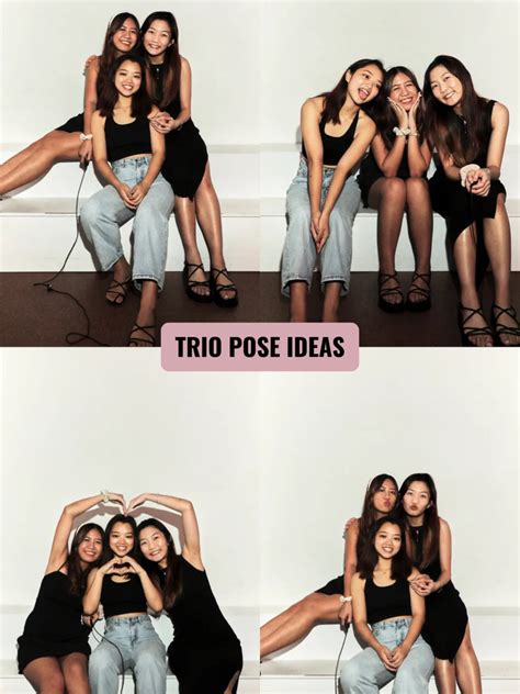 Trio Poses - Lemon8 Search