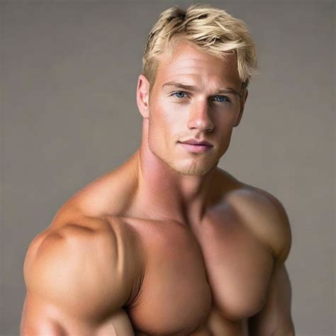 Unleash Your Imagination: Meet the Muscular Blonde