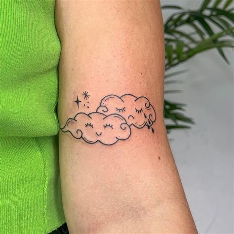 unique cloud tattoo ideas  prove  skys  limit