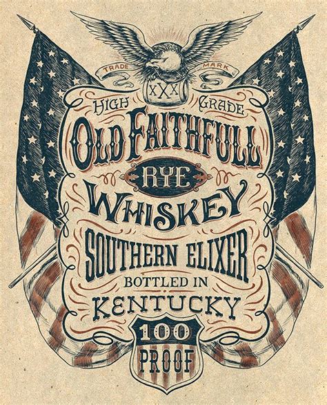 Vintage Americana graphics -- Michael Hinkle | Vintage lettering ...