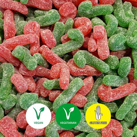 Green & Red Candy Canes - Sweet Cheeks®