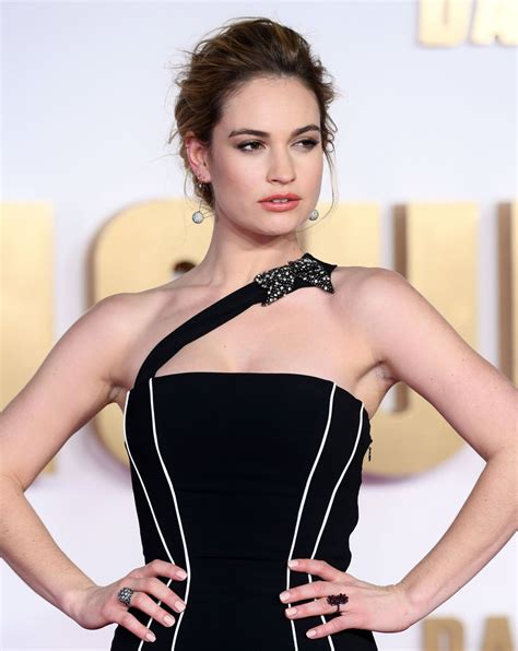 LILY JAMES at Darkest Hour Premiere in London 12/11/2017 – HawtCelebs