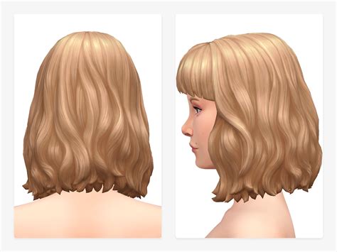 The Sims 4 CC Hairstyles