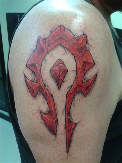 Horde Tattoo / Fresh Horde Tattoo Geeky Tattoos : Horde tattoo this is ...