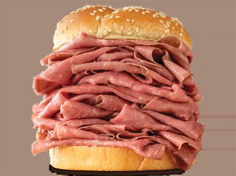 arbys  pound roast beef