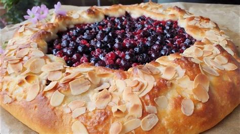 Рецепт пирога на творожном тесте с ягодами. Просто и очень вкусно ...