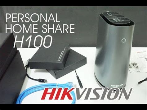 Hikvision H100 Personal Home Storage 'hands on' - YouTube