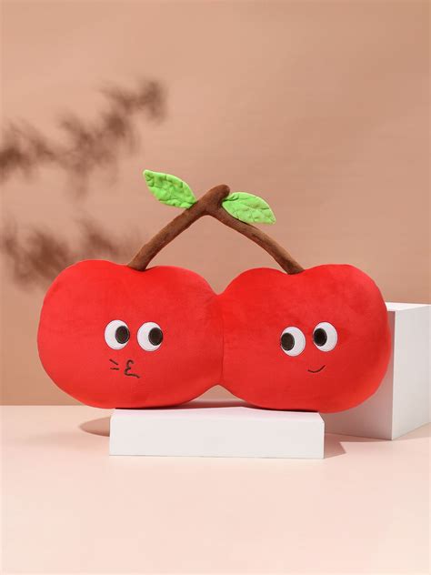 Игрушка мягкая (вишня)