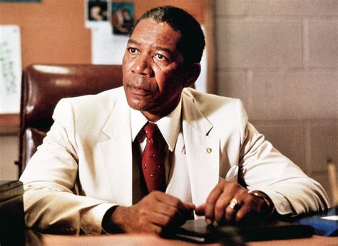 "Lean On Me" movie still, 1989. Morgan Freeman as Joe Clark. | Morgan