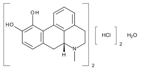 Apomorphine Hydrochloride Hemihydrate | LGC Standards