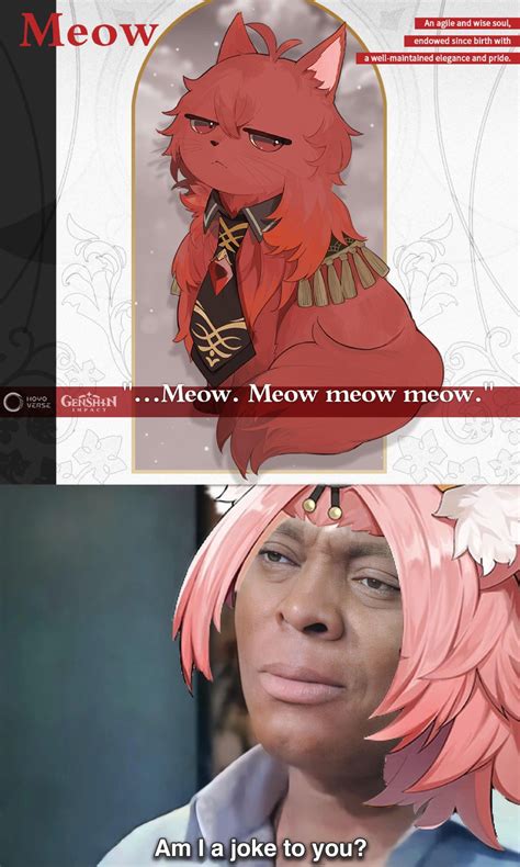 Diluc ruins everything for Diona : r/Genshin_Memepact