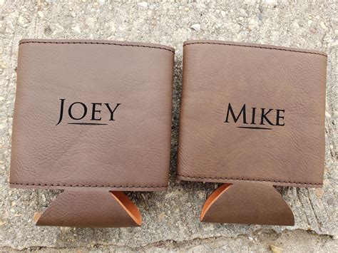 Personalized Koozies Beverage Holder, Custom Can Holder