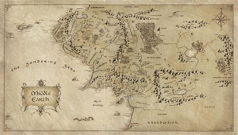 map of frodo's journey 1