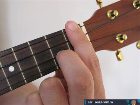 Abadd9 (G#add9) Ukulele Chord - D-Tuning