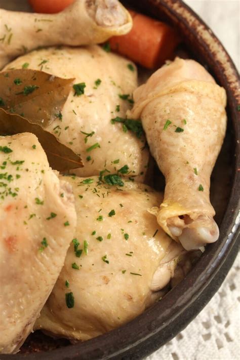 How to boil Chicken Legs (Thighs, Drumsticks, Quarters)