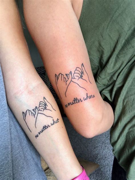 Long distance best friends | Pinky promise tattoo, Promise tattoo ...