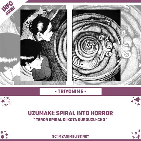 Triyonime - [INFO ADAPTASI ANIME] • Judul: Uzumaki: Spiral Into